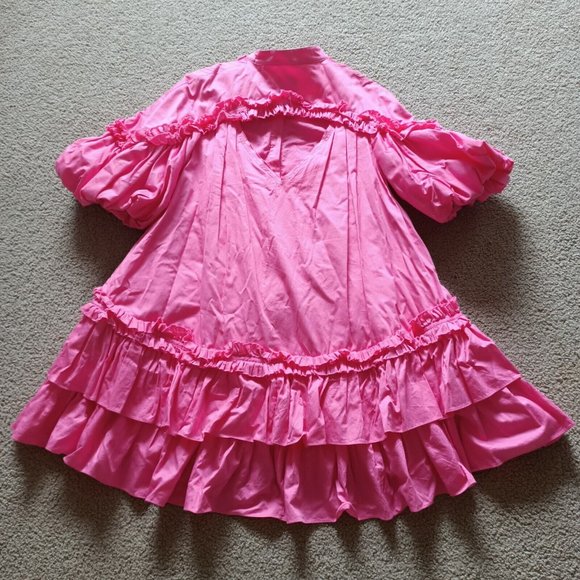 Aje Heritage Mini Dress - Size AU 8 / US 4 Pink - Picture 7 of 13